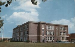 Milford HIgh School Postcard