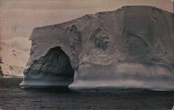 Antarctic Iceberg, Signy Island Postcard
