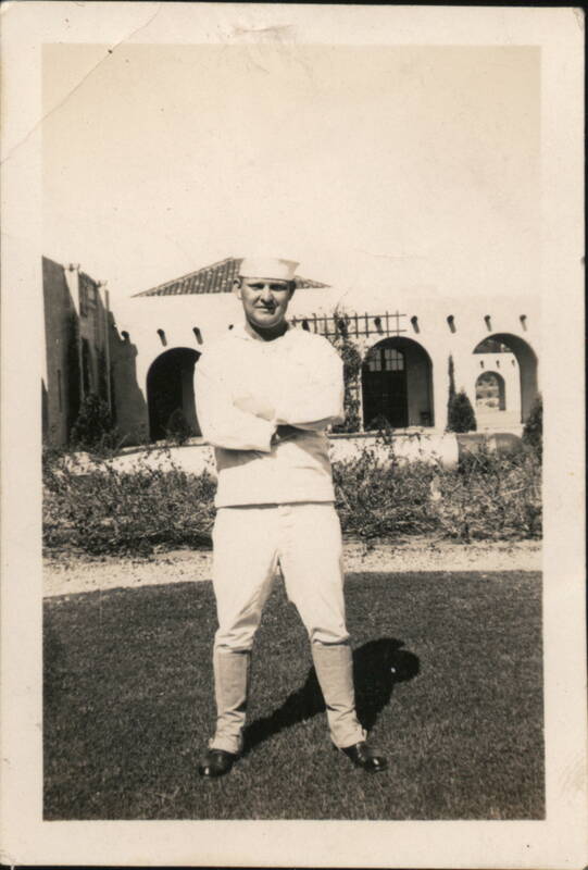 Sailor at USNTS San Diego California Navy