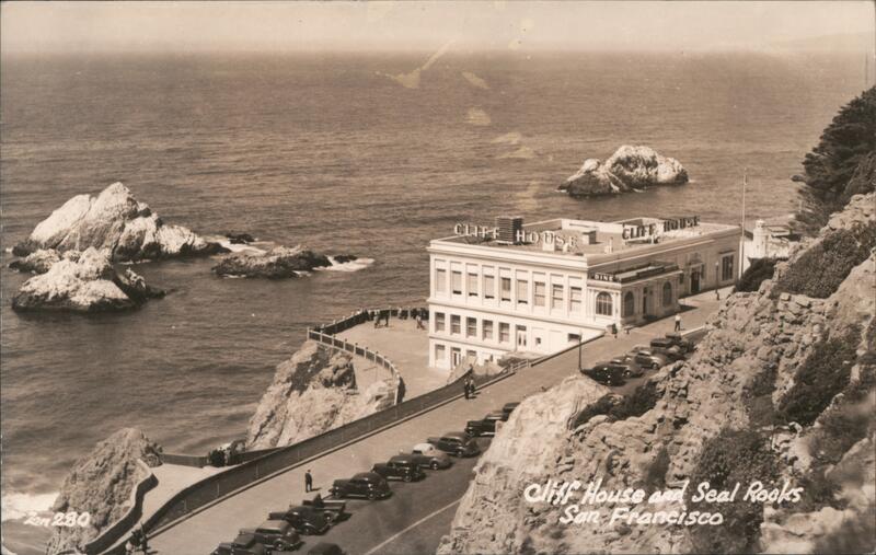 Cliff House and Seal Rocks San Francisco California
