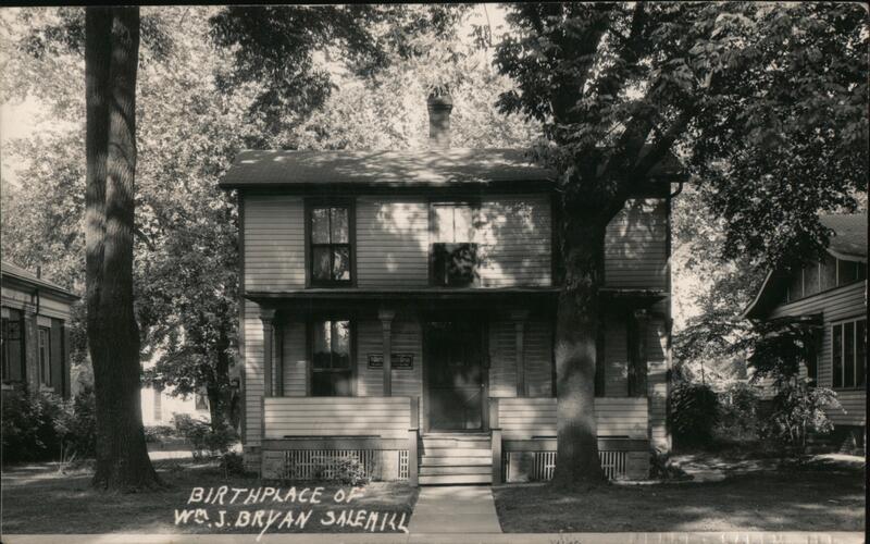 Birthplace of William S. Bryan Salem Illinois