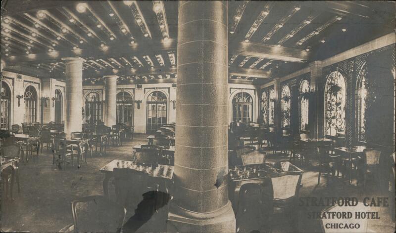 Stratford Cafe in Stratford Hotel Chicago Illinois
