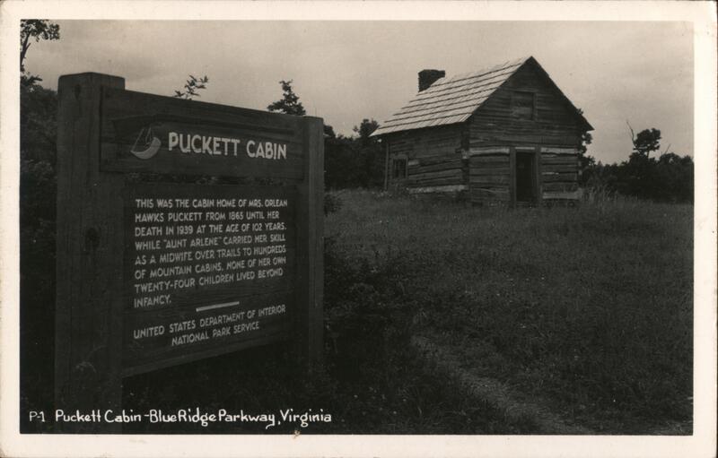 Puckett Cabin Blue Ridge Parkway Virginia