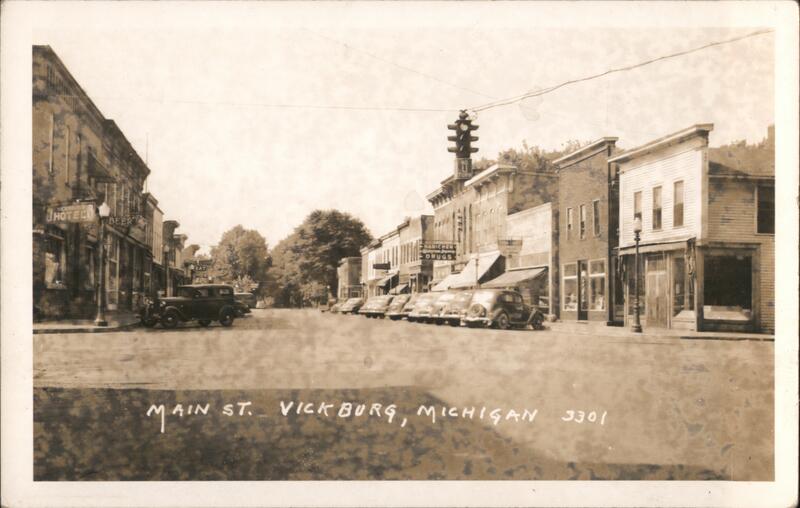 Main Street Vicksburg Michigan