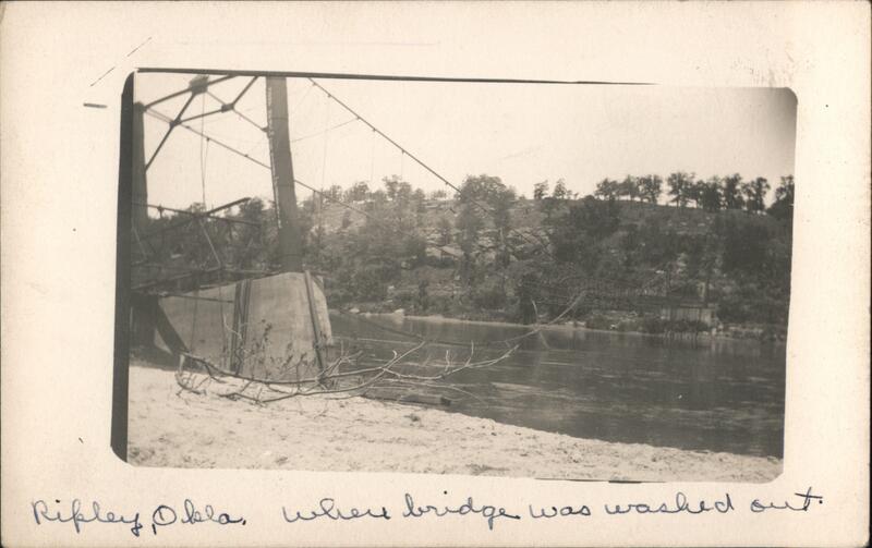 Where Bridge Was Washed Out Ripley Oklahoma
