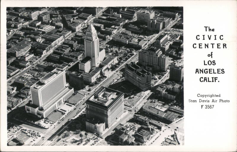 The Civic Center Los Angeles California Stan Davis