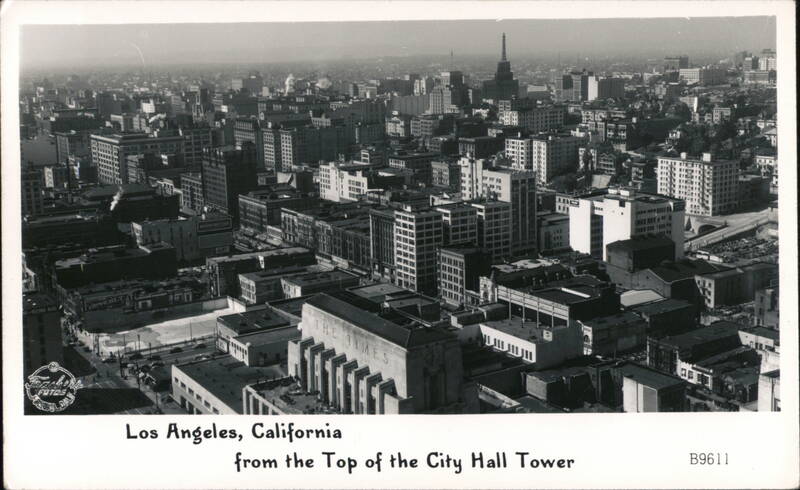 Top of the City Hill Tower Los Angeles California