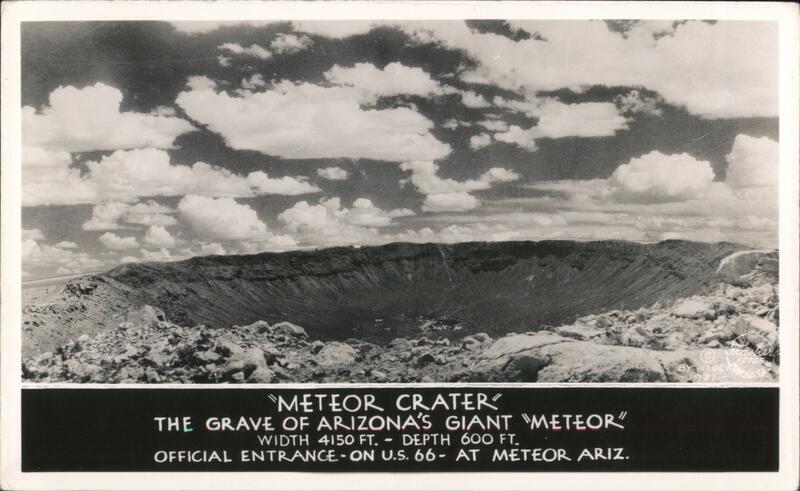 Meteor Crater The Grave of Arizona's Giant Meteor Winslow