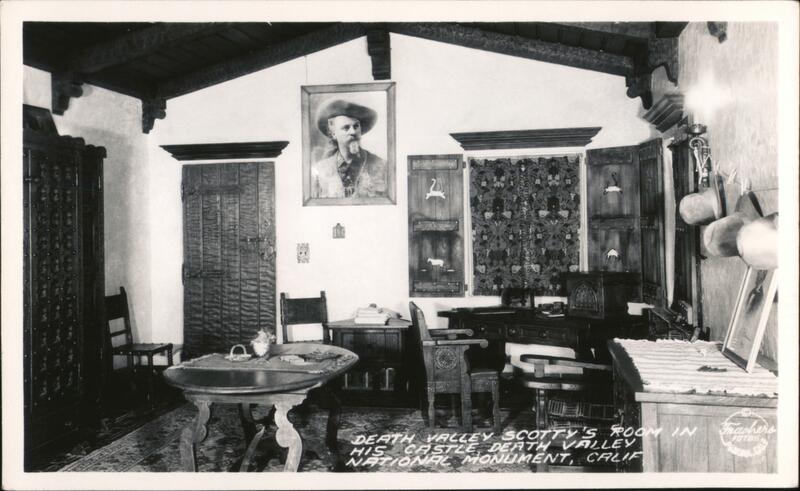 Death Valley Scotty's Room in His Castle - National Monument California