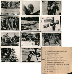 Set of 11 of 12 Chinese Execution Photos Original Photograph