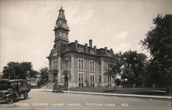 Cedar County Court House Postcard
