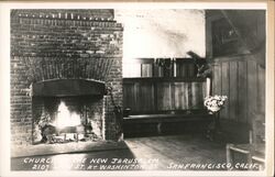 Church of the New Jersulem Postcard