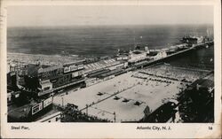 Steel Pier Postcard