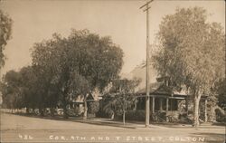 Corner of 9th and F Street Postcard