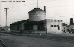 Santa Fe Depot 1969 Postcard