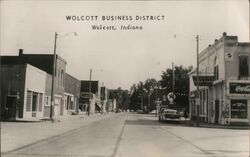 Business District Postcard