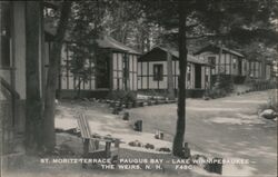 St. Moritz Terrace at Paugus Bay Postcard