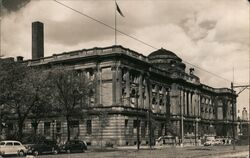 Museum And Public Library Postcard