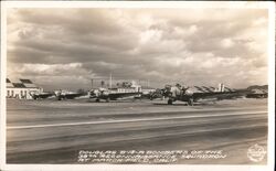 Douglas B-18-A Bombers of 38th Reconnaissance Squadron Postcard