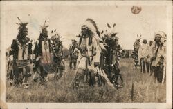 Omaha Nation Native American Pow Wow Postcard