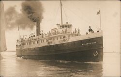 The Steamship Atlantic City Postcard