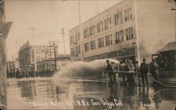 Police and Water Number 1 Postcard