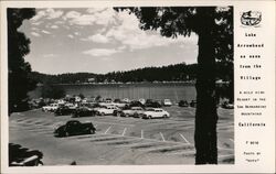Lake Arrowhead Parking Lot Postcard
