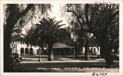 City Hall Ontario, California Postcard