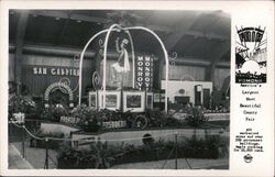 Fair Display - America's Largest Most Beautiful COunty Fair Postcard