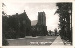 Pilgrim Congregational Church Postcard