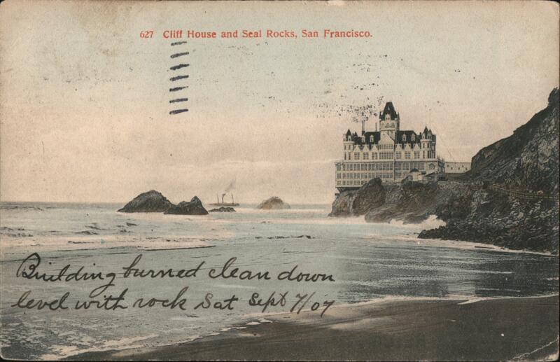 Cliff House and Seal Rocks, San Francisco California