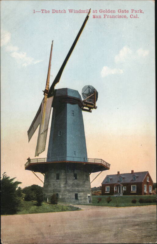 Dutch Windmill, Golden Gate Park San Francisco California