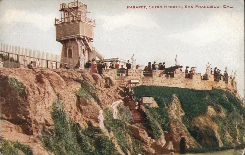 Parapet, Sutro Heights San Francisco California