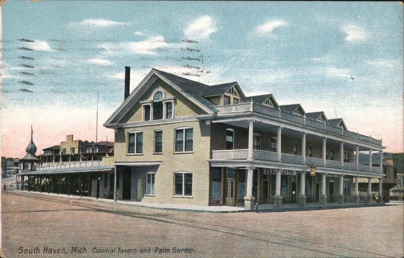 Colonial Tavern and Palm Garden, South Haven Michigan