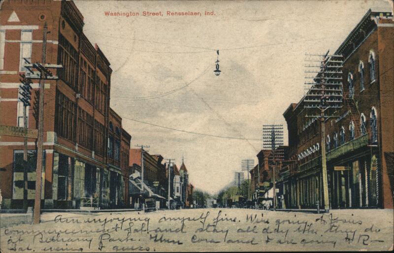 Washington Street, Rensselaer, Indiana