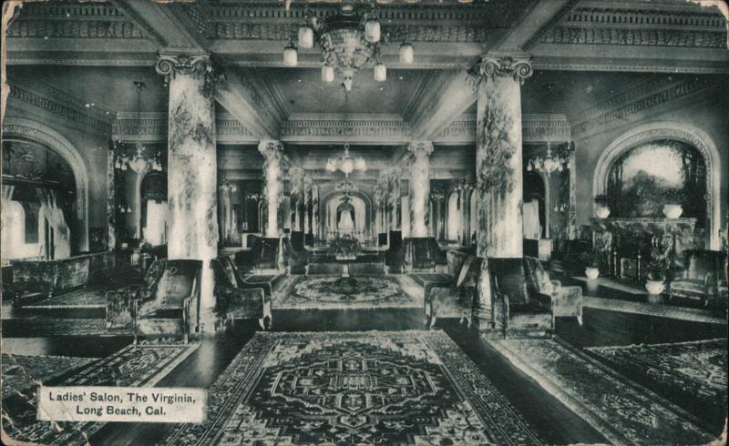 Ladies' Salon, The Virginia Hotel Long Beach California