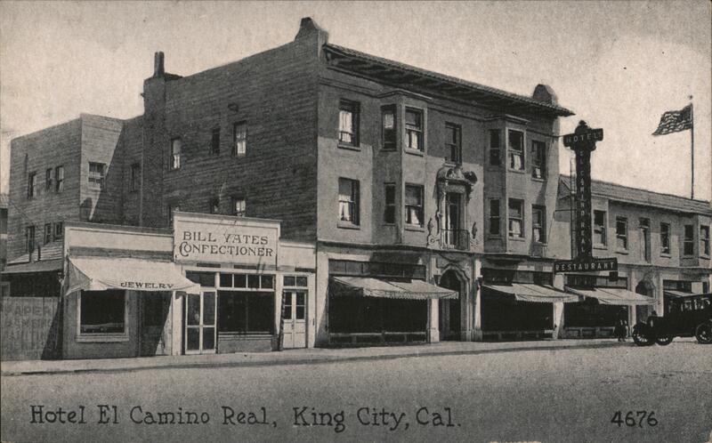 Hotel El Camino Real, Bill Yates Confectioner King City California