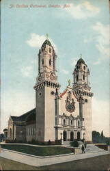 St. Cecilia's Cathedral, Omaha Postcard