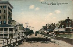 Montpelier Avenue, Creston Hotel, Chelsea Atlantic City Postcard