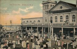 Ocean Pier, Wildwood, NJ New Jersey Postcard