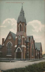 Lutheran Church, Hughesville, PA Postcard