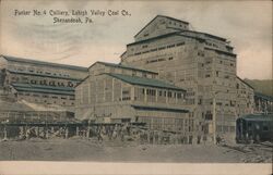 Packer No. 4 Colliery, Lehigh Valley Coal Co. Postcard