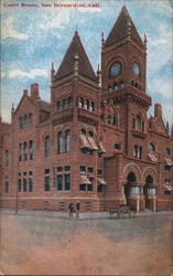 Court House, San Bernardino Postcard