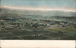 Colton, San Bernardino, W. Highlands, and Arrowhead from Slover Mt. Postcard