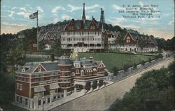 U.S. Army and Navy General Hospital, Hot Springs National Park Postcard