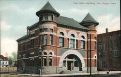 Post Office Building, Fort Dodge, Iowa Postcard