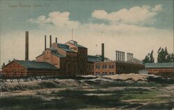 Sugar Factory, Chino, CA Postcard