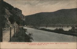 C&O Canal, Harper's Ferry Postcard