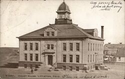 Court House, Littleton, Colorado Postcard