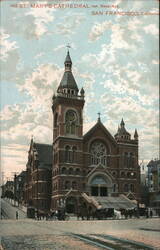 St. Mary's Cathedral, San Francisco Postcard